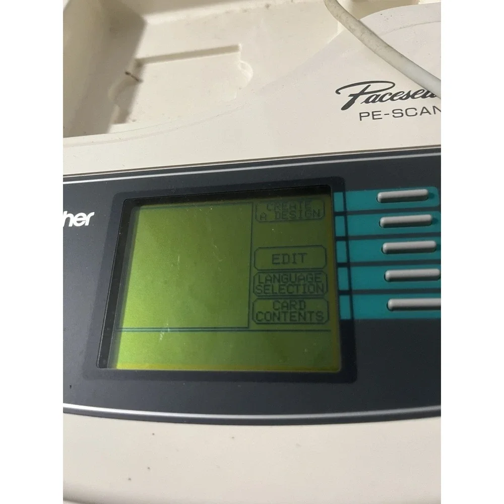 Brother Sewing Embroidery Pacesetter PE-Scan Scanner